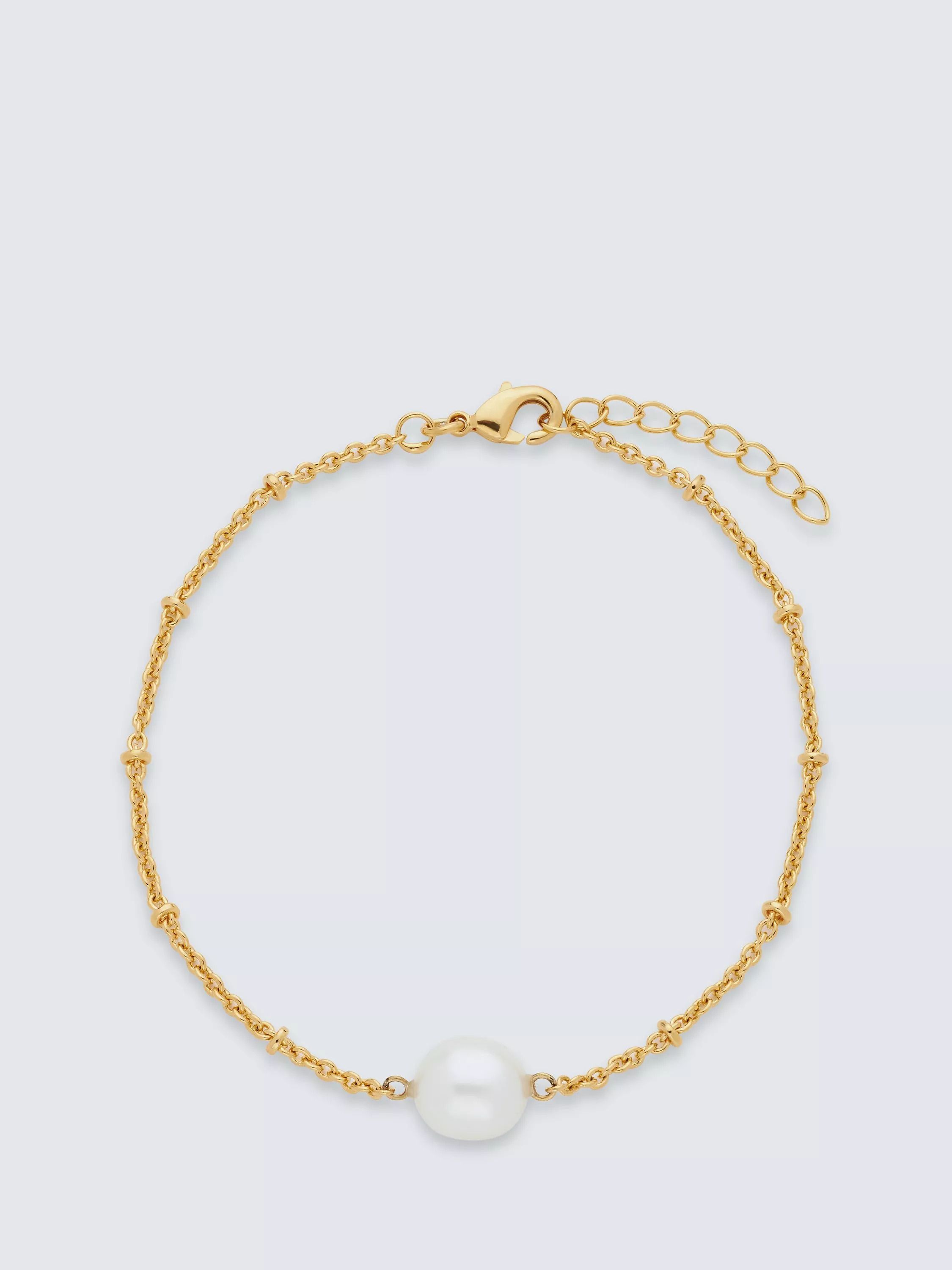 펄 바로크 진주 팔찌 Gemstones & Pearls Baroque Pearl Bracelet 110942849 Yellow Gold