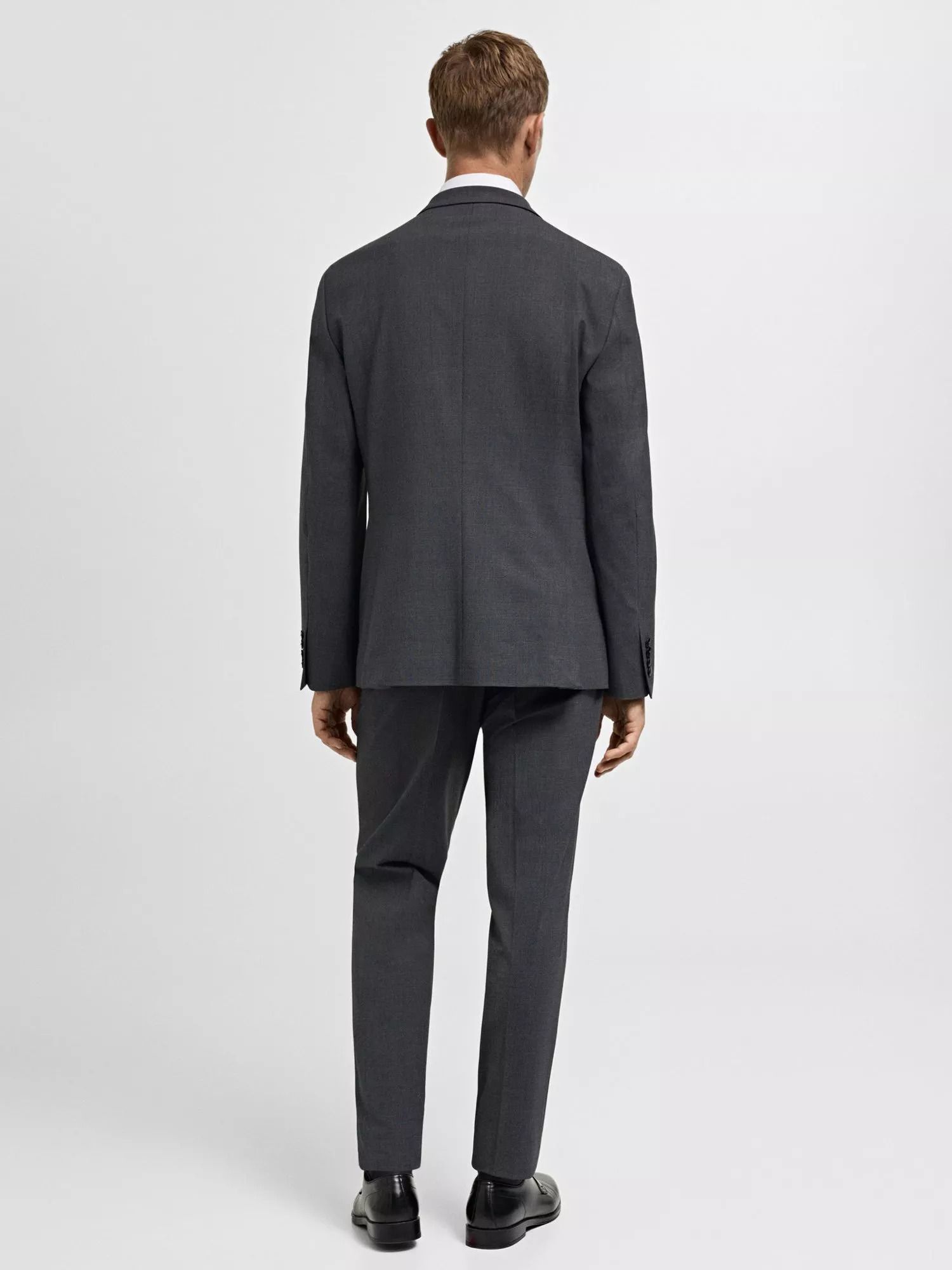 파리 수퍼 슬림 핏 블레이저 미디움 그레이 Paris Super Slim Fit Blazer, Medium Grey 112591590