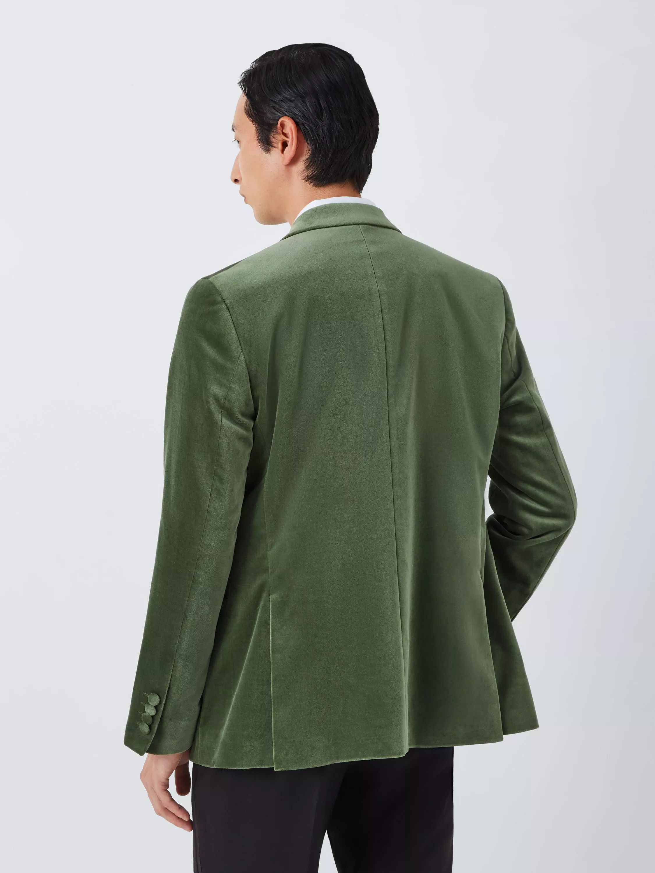 벨벳 레귤러 핏 블레이저 Velvet Regular Fit Peak Lapel Blazer 112332295 Sea Foam