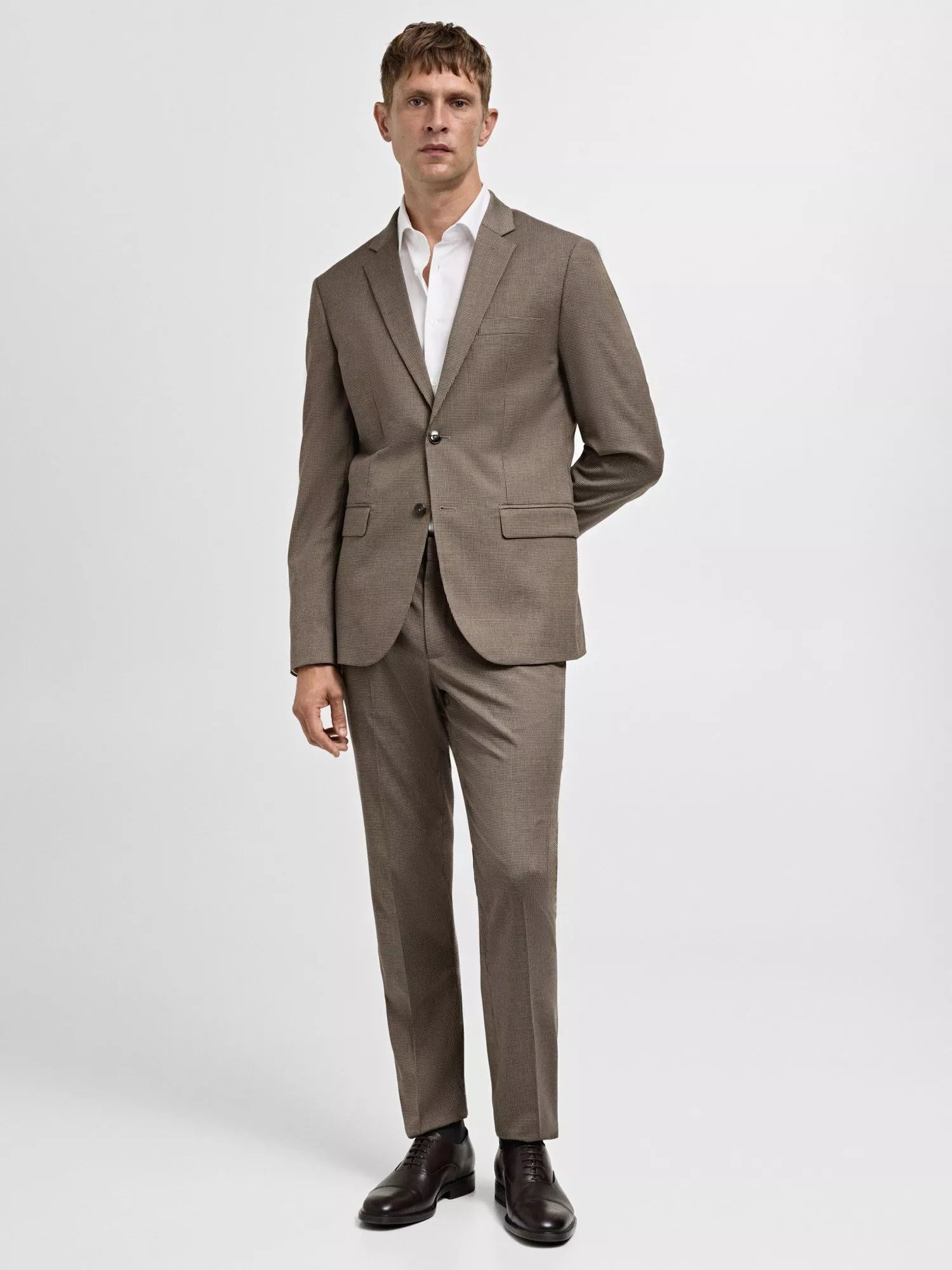 파리 수퍼 슬림 핏 블레이저 라이트 베이지 Paris Super Slim Fit Blazer, Light Beige 112591588
