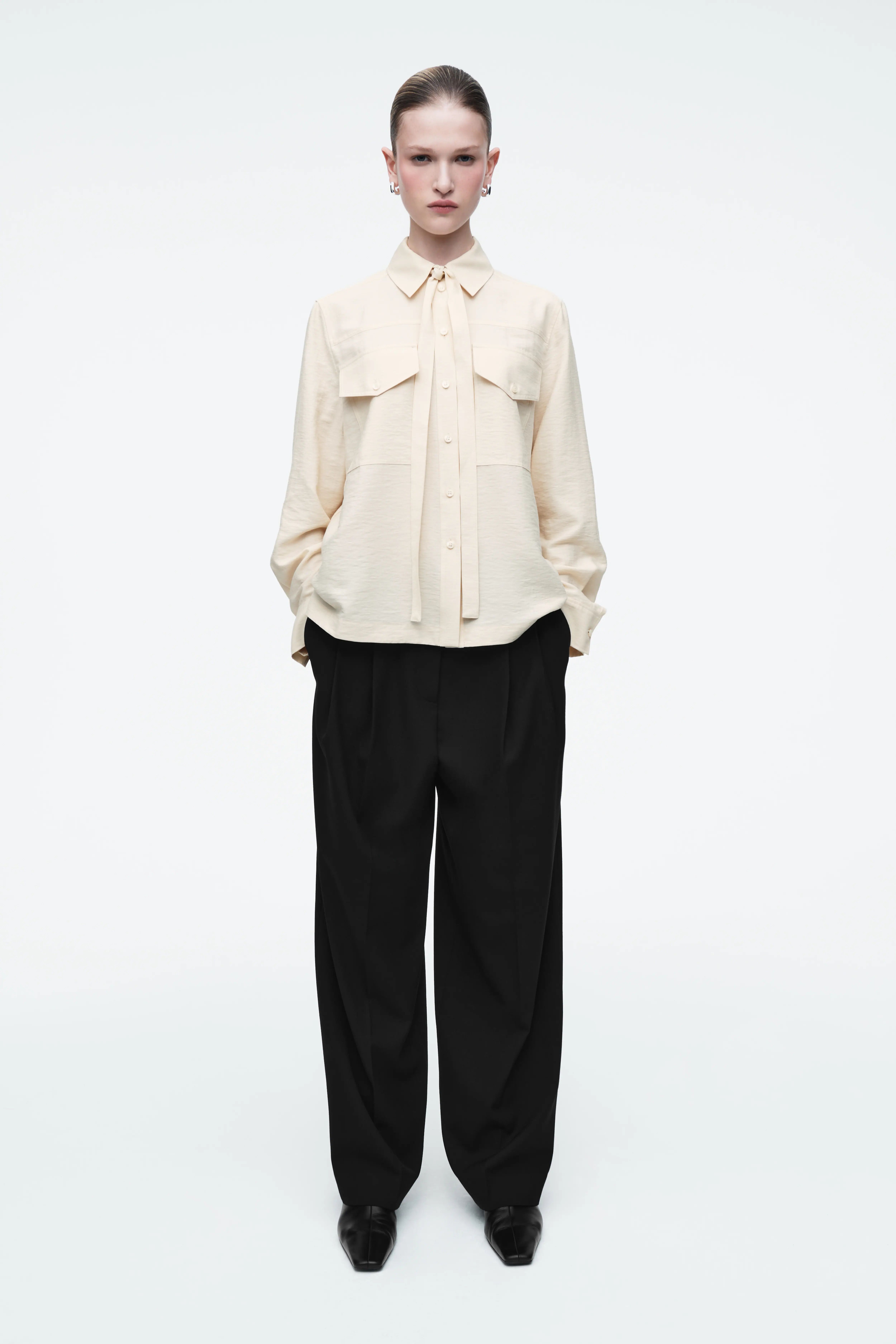 셔츠 NECK-TIE SHIRT 1254105001