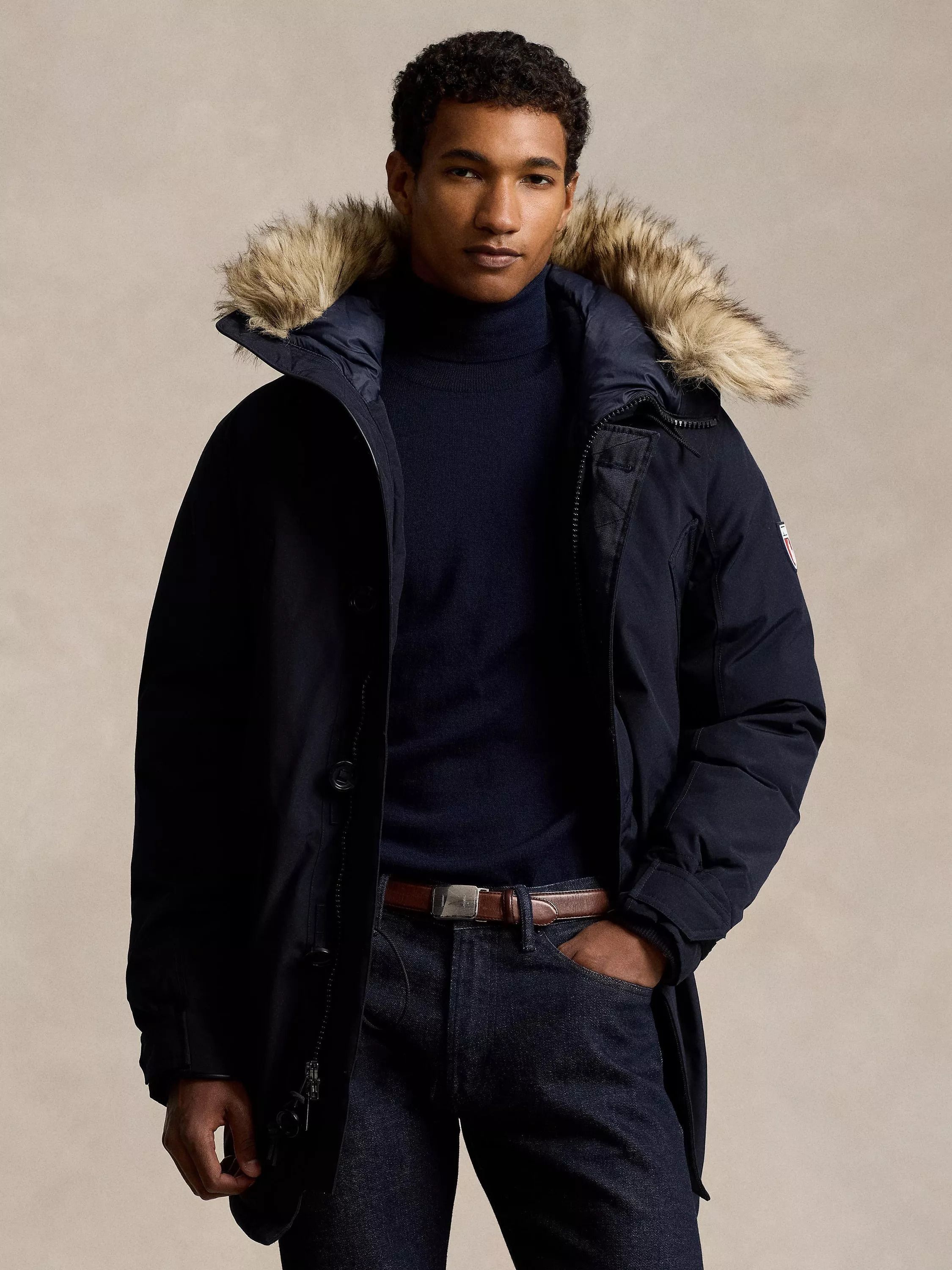 폴로 패딩 다운 자켓 컬렉션 네이비 Polo  Annex Down-Filled Jacket, Collection Navy 112332426