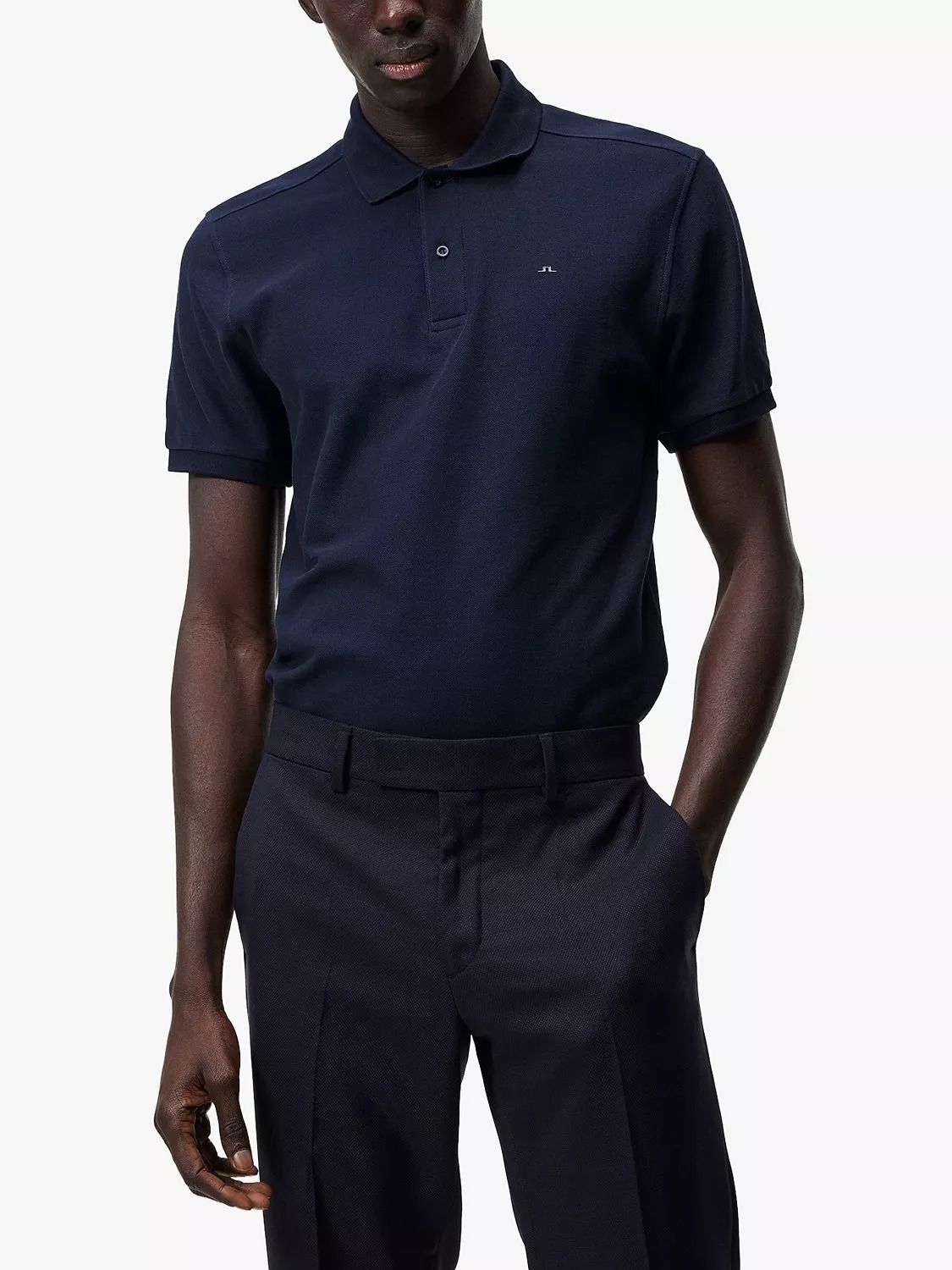 폴로 셔츠 Pique Polo Shirt 110797699 Jl Navy