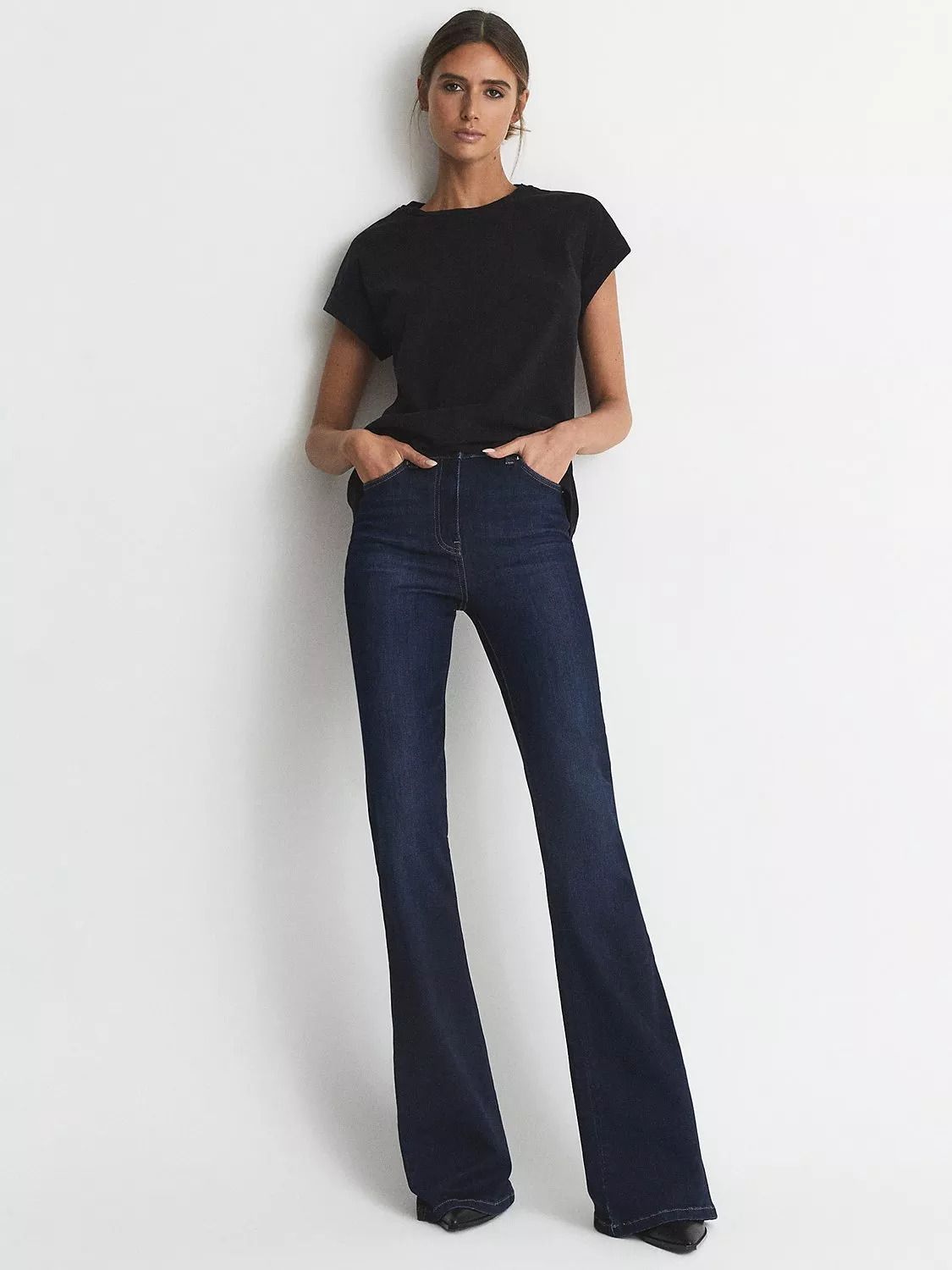 코튼 저지 티셔츠 Tereza Cotton Jersey T-Shirt 4979351 Black