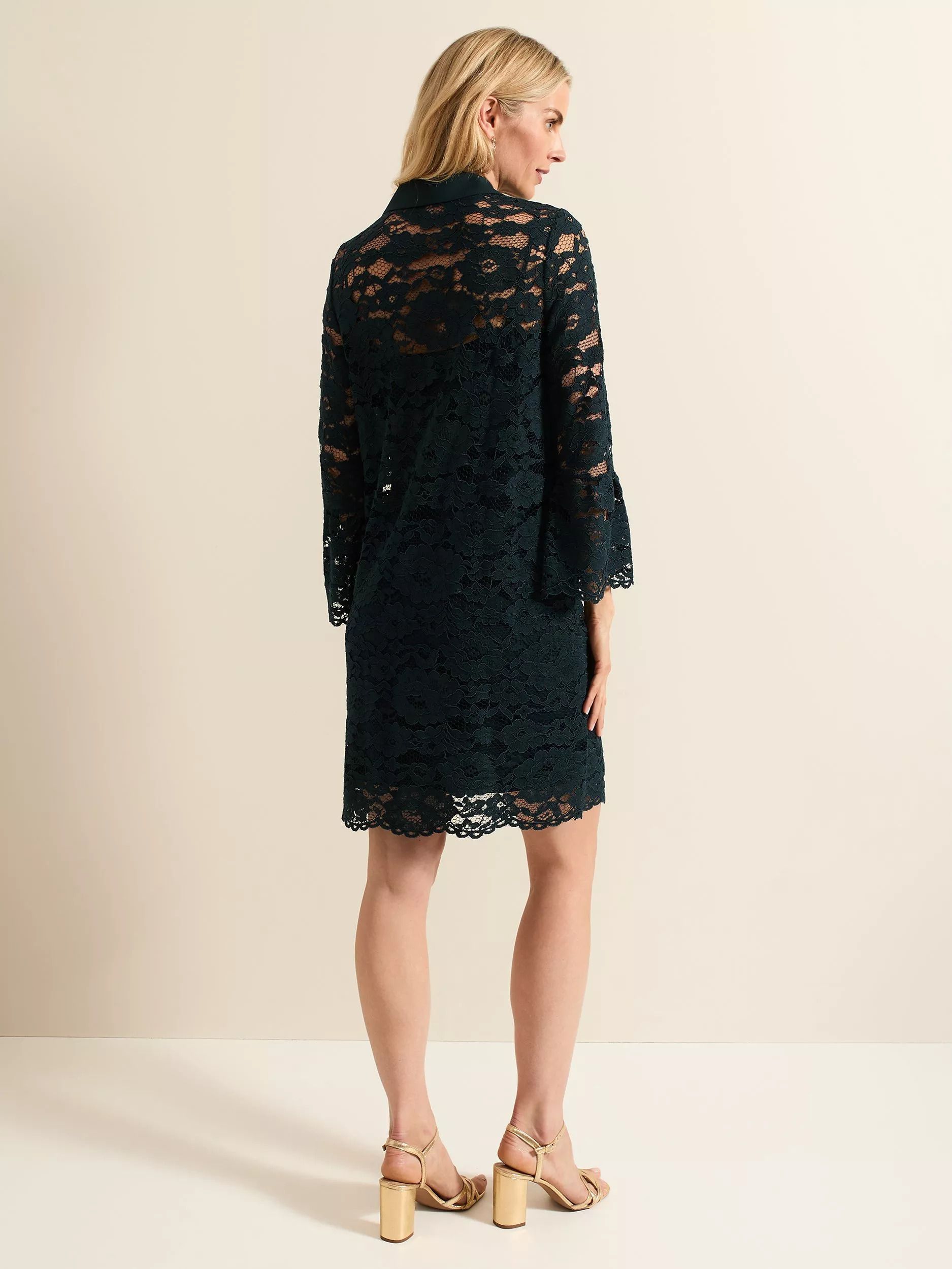 레이스 드레스 Rojina Lace Dress, Teal 112198804