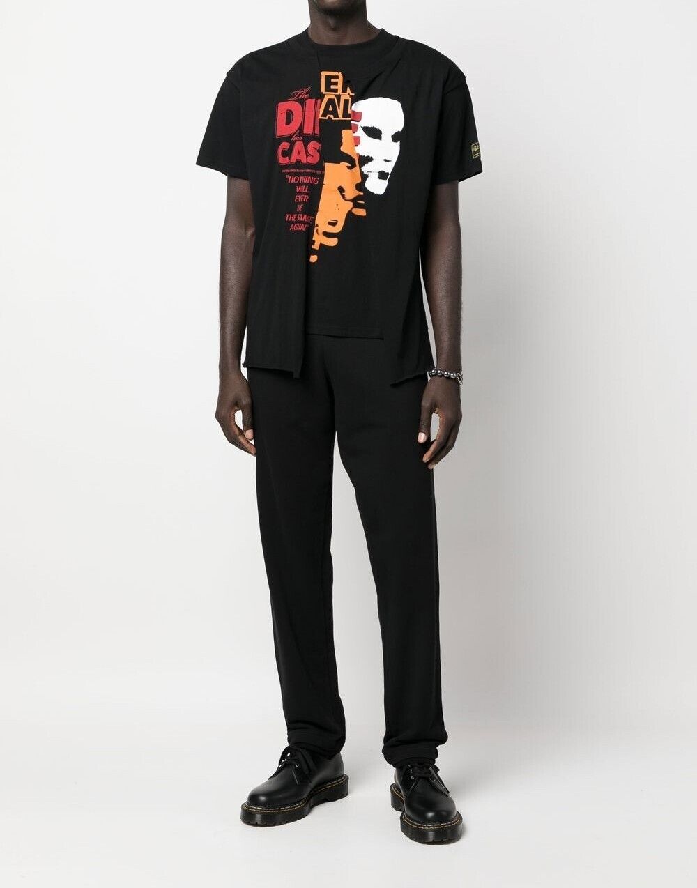 Raf Simons Die Cast Printed Double Short Sleeve T-Shirt
