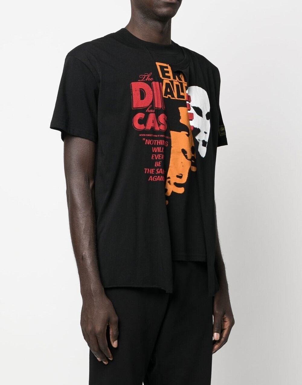 RAF SIMONS | THE DIE CAST PRINT DOUBLE T-SHIRT Tシャツ Raf Simons Die Cast Printed Double Short Sleeve T-Shirt