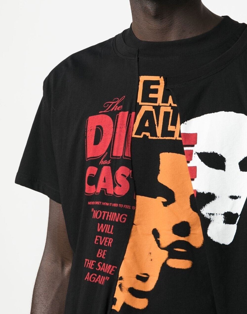 RAF SIMONS | THE DIE CAST PRINT DOUBLE T-SHIRT Tシャツ Raf Simons Die Cast Printed Double Short Sleeve T-Shirt
