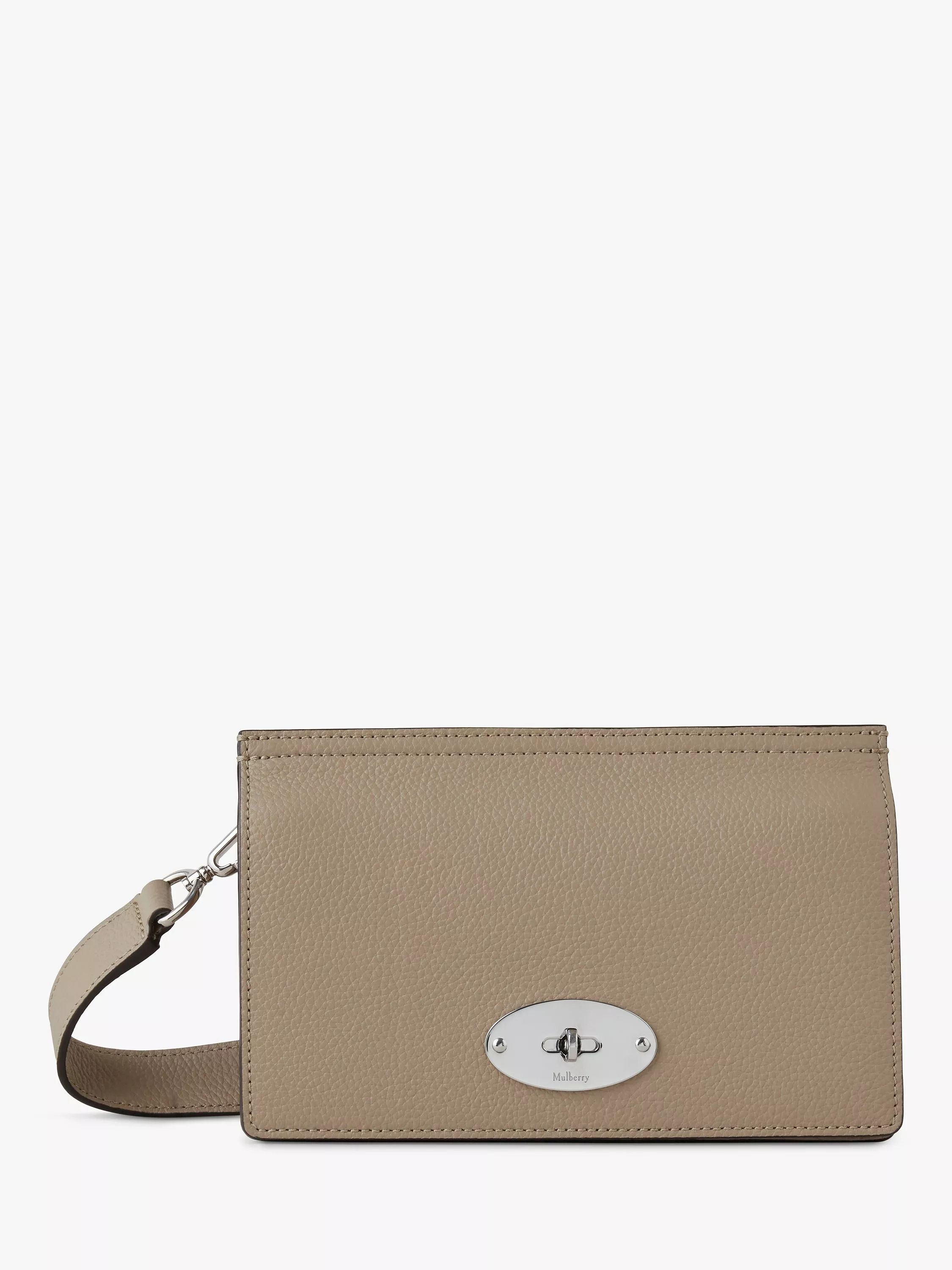 웨스트 스몰 클래식 가죽 크로스백 가방 블랙 East West Antony Small Classic Grain Leather Crossbody Bag, Black 111159113 Dune