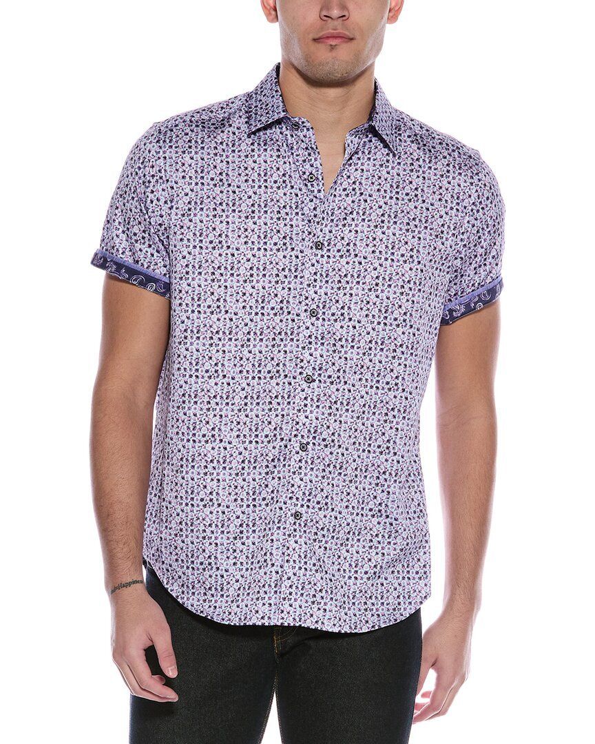 클래식 핏 우븐 셔츠 Robert Graham Conley Classic Fit Woven Shirt 1010163164