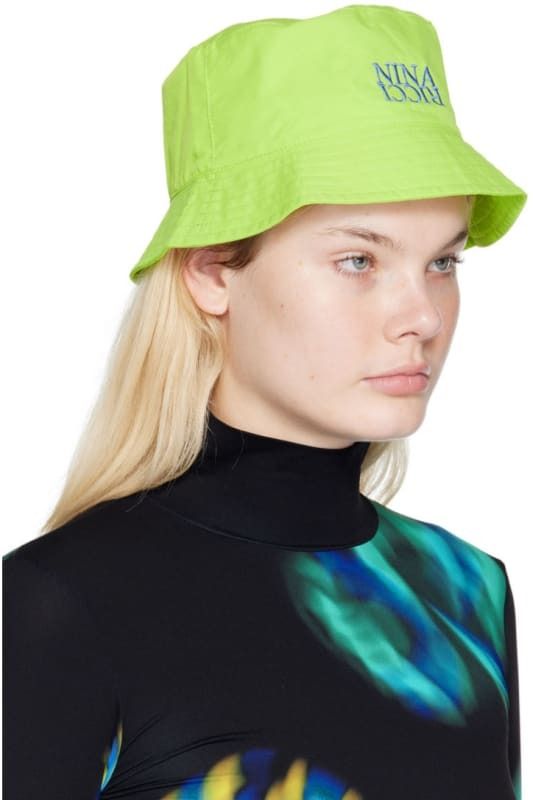 그린 방수 기능 버킷 모자 Green Water-Repellent Bucket Hat 10787121