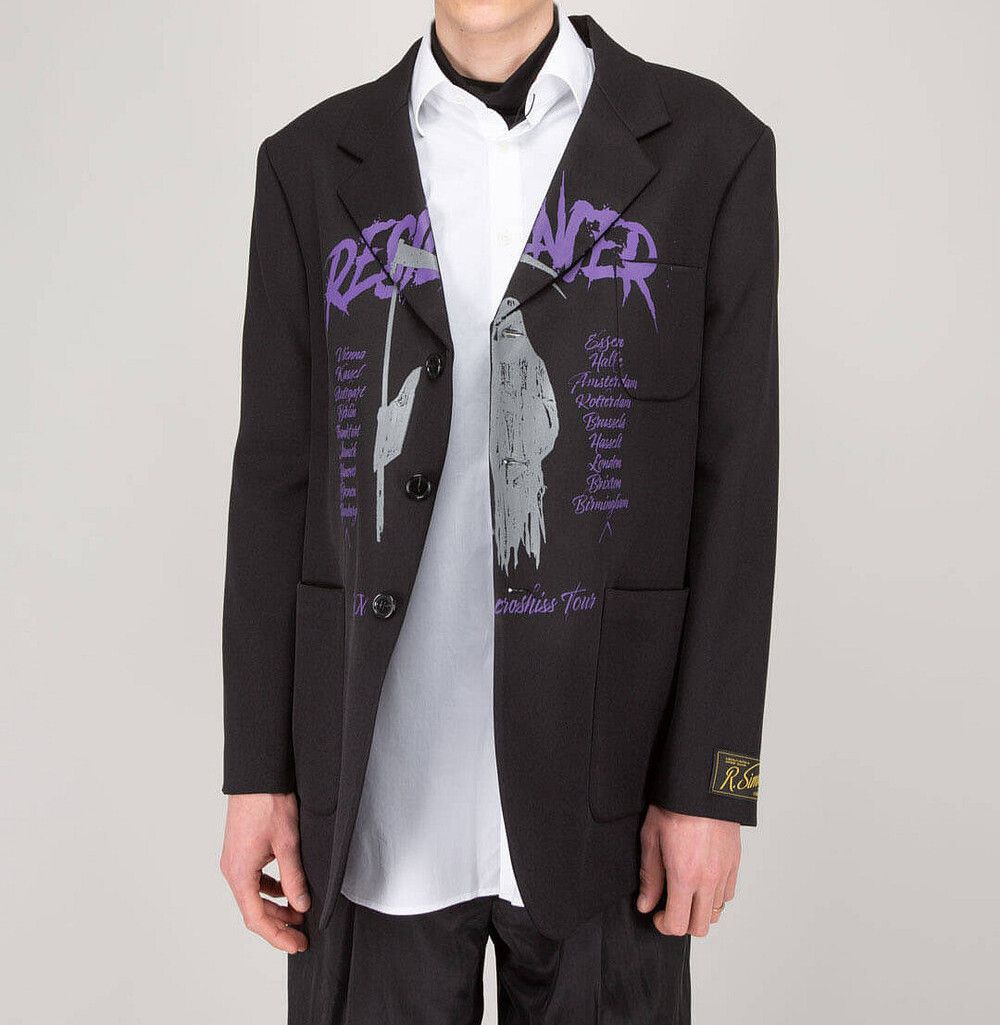 BNWT SS22 RAF SIMONS SCHOOL BOY DENIM BLAZER S | eBay