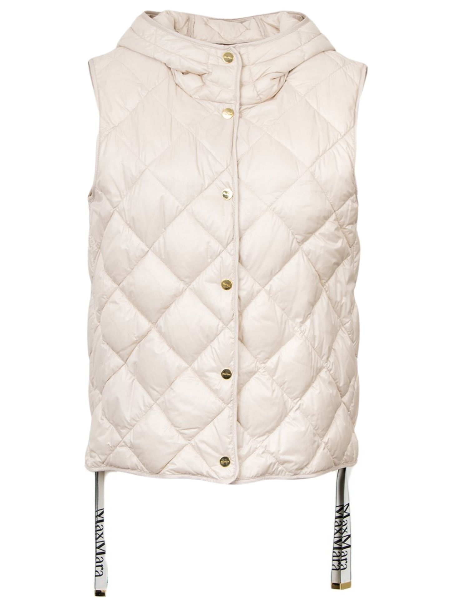 막스 마라 여성 큐브 조끼 화이트 MAX MARA WOMEN Cube Trefa Gilet White 2429296035600081