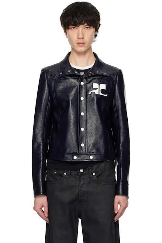 네이비 자켓 Navy Reedition Vinyl Jacket 16958621