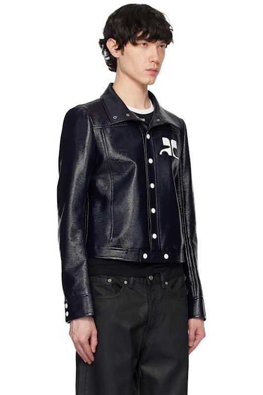 네이비 자켓 Navy Reedition Vinyl Jacket 16958621