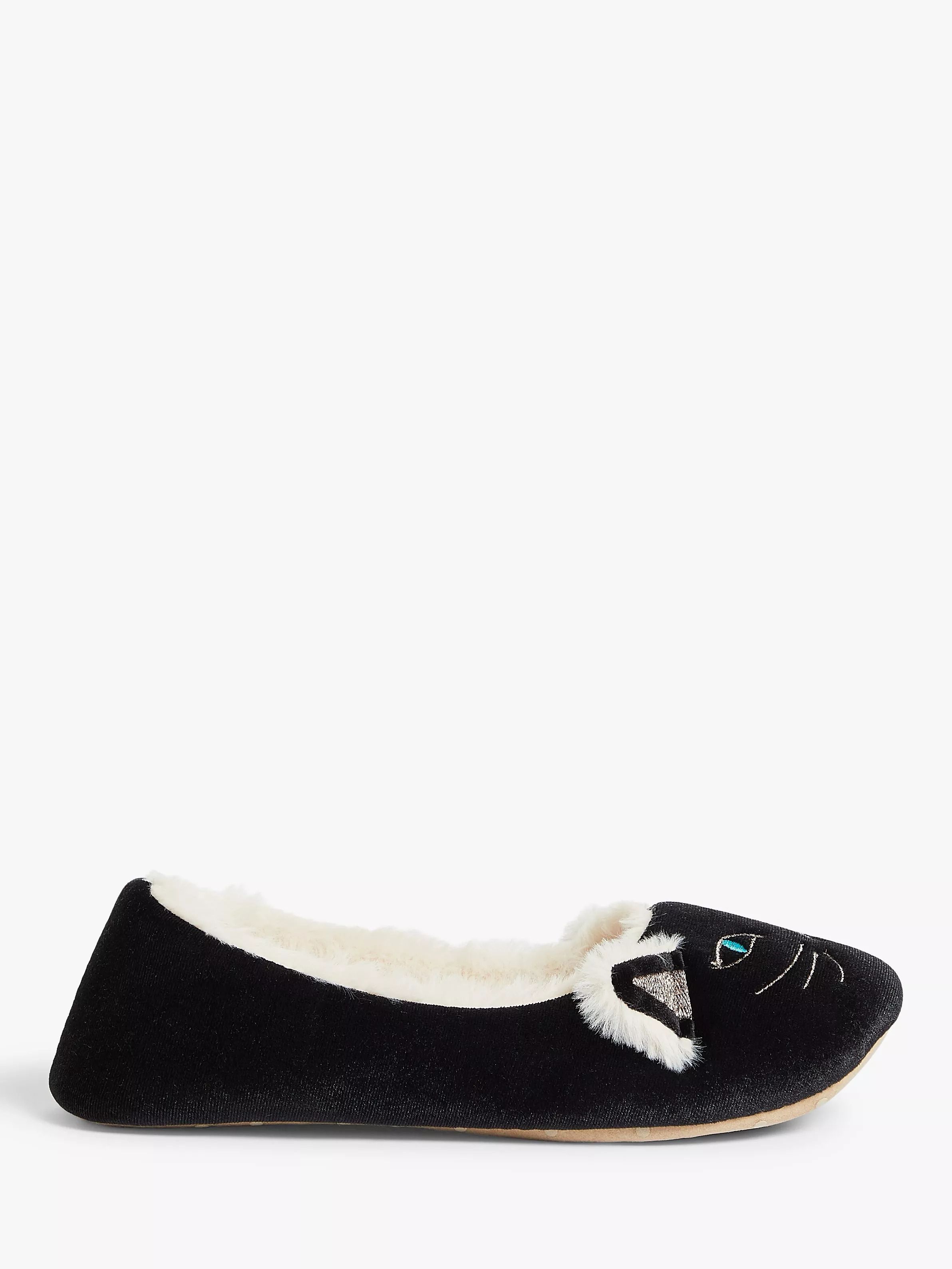 캣 발레리나 블랙 Cat Ballerina Slippers, Black 5706378