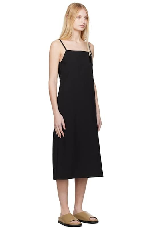 블랙 미디 드레스 Black Danae Midi Dress 17139391