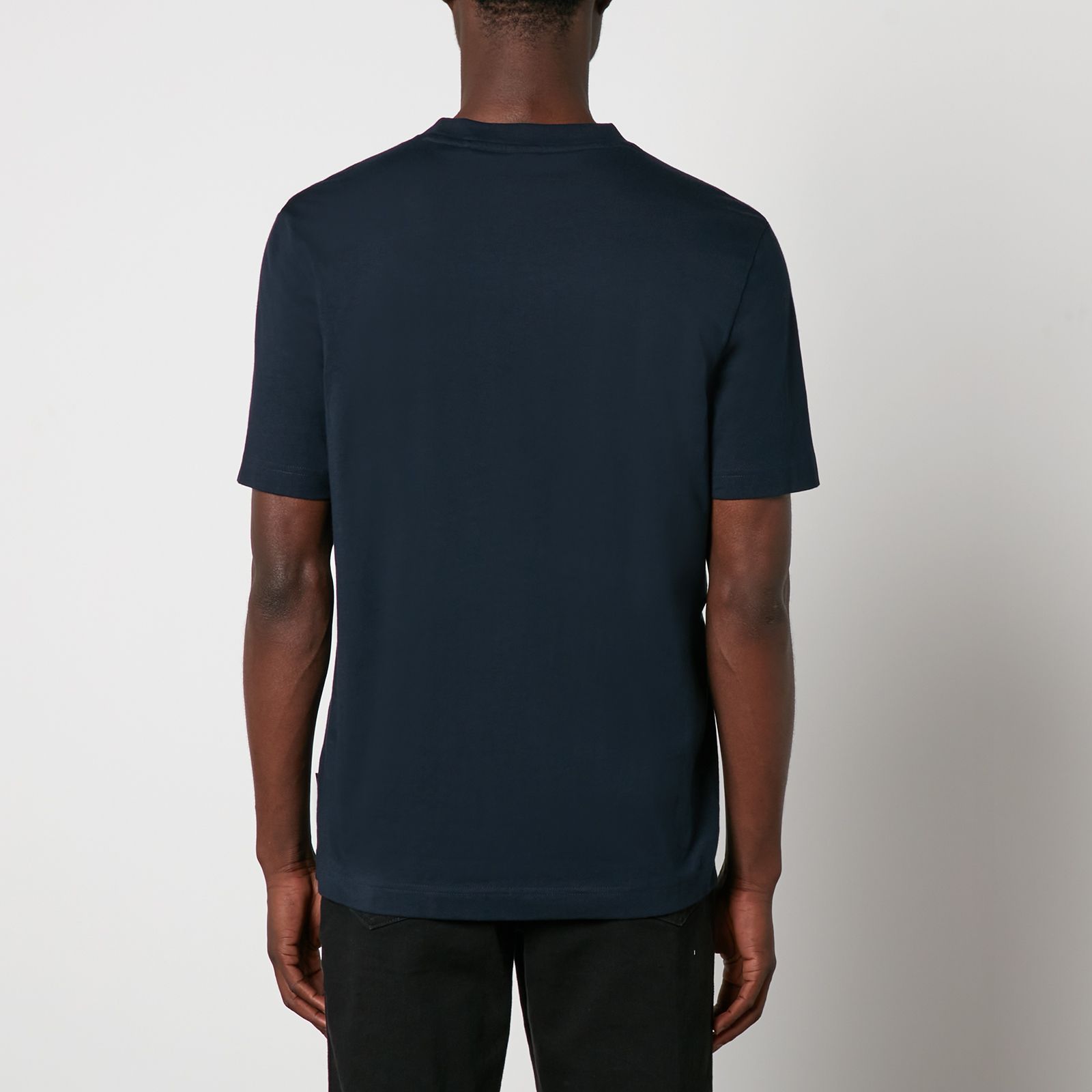 보스 오렌지 티셔츠 BOSS Orange Teglitchlogo Cotton-Jersey T-Shirt 14533442