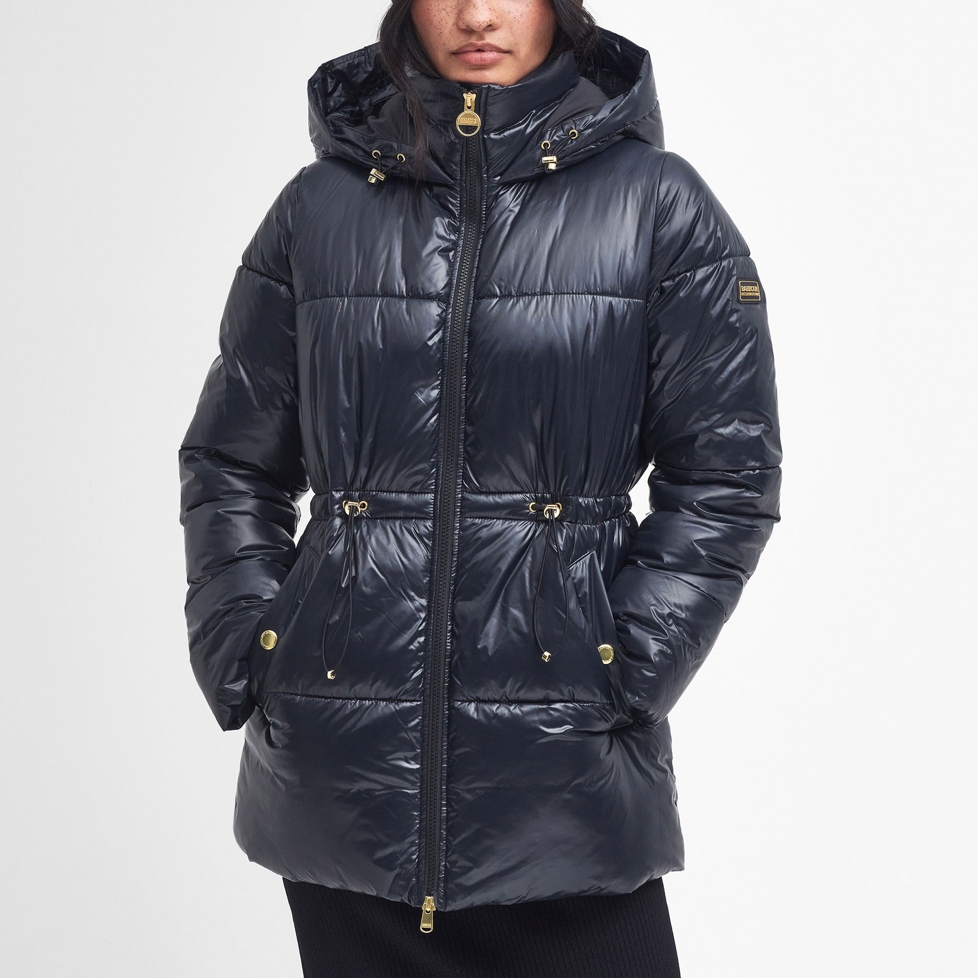 인터네셔널 푸퍼 자켓 Barbour International Watkins Shell Puffer Jacket 15427718