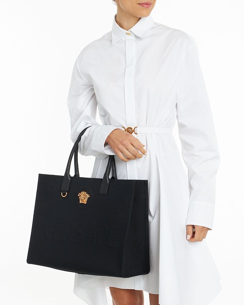 메두사 캔버스 라지 토트 가방 La Medusa Canvas Large Tote Bag 4277396