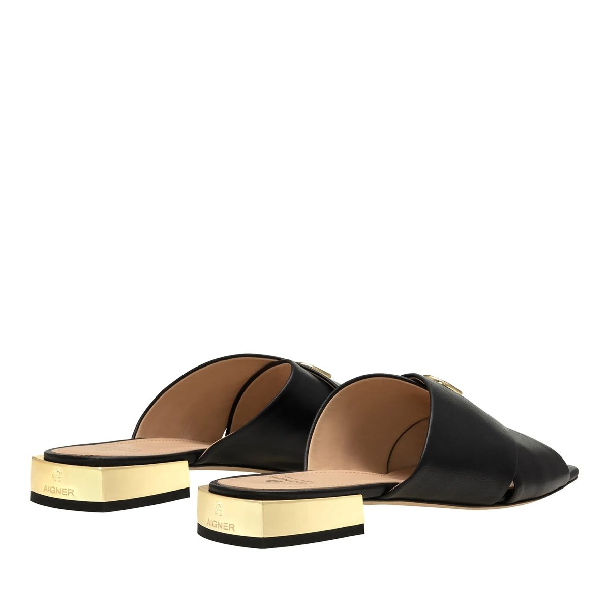 블랙 AIGNER Sandalen FASHION SASKIA 4C schwarz                        Sandale A0541942