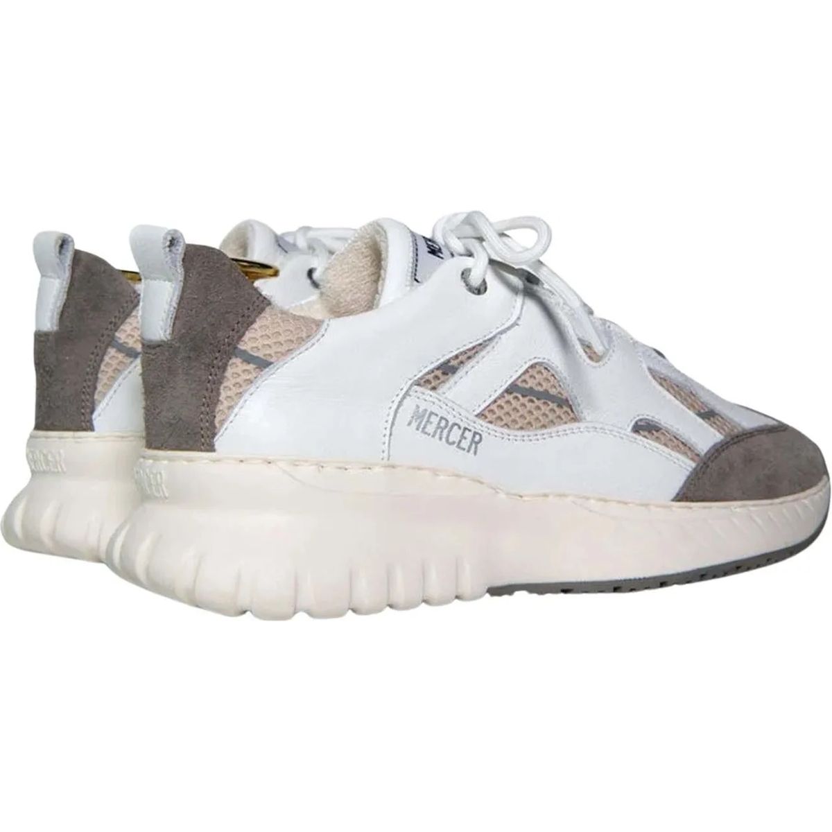 암스테르담 더 스니커즈 화이트 로우 MERCER AMSTERDAM Mercer The Jupiter Sneakers Wit The Jupiter (me233 weiß                        Low-Top Sneaker A0528151
