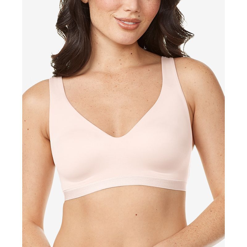 클라우드 수퍼 소프트 스무스 컴포트 브라 Warners® Cloud 9® Super Soft, Smooth Invisible Look Wireless Lightly Lined Comfort Bra RM1041A 12490159 Rosewater