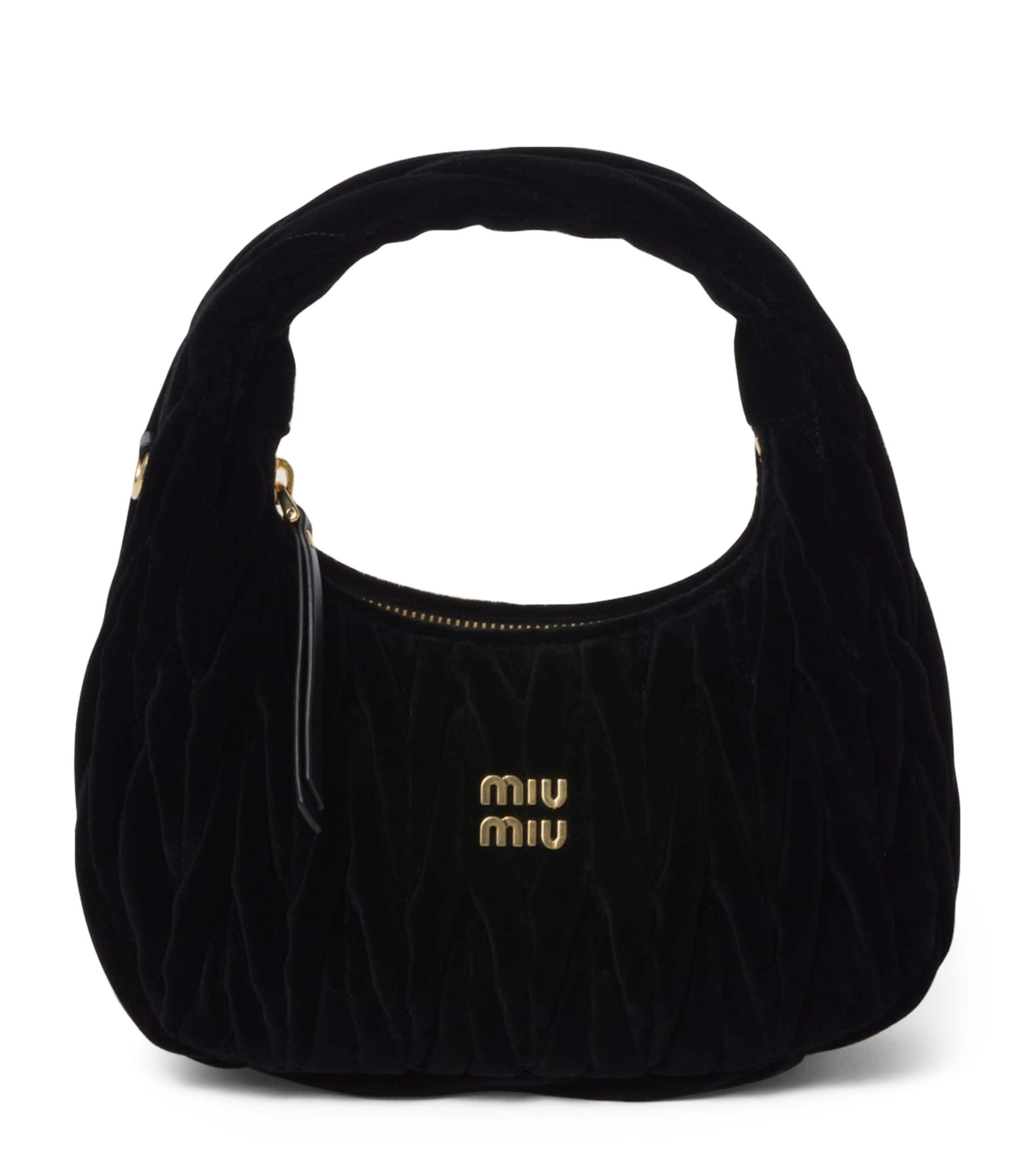스몰 벨벳 가방 Small Velvet Wander Top-Handle Bag 000000000007549955