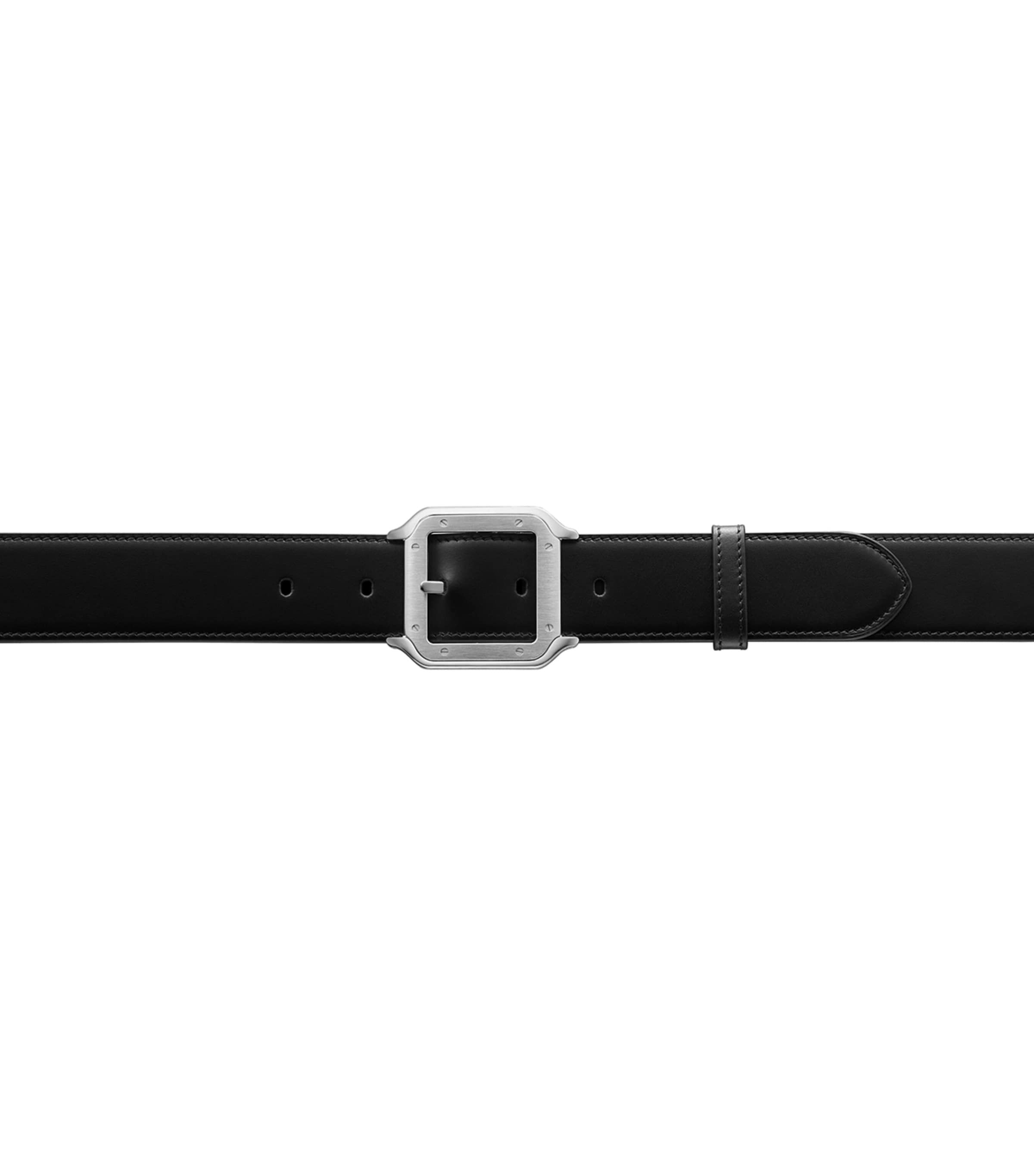 가죽 드 리버시블 벨트 Leather Santos de Cartier Reversible Belt 000000000006488997