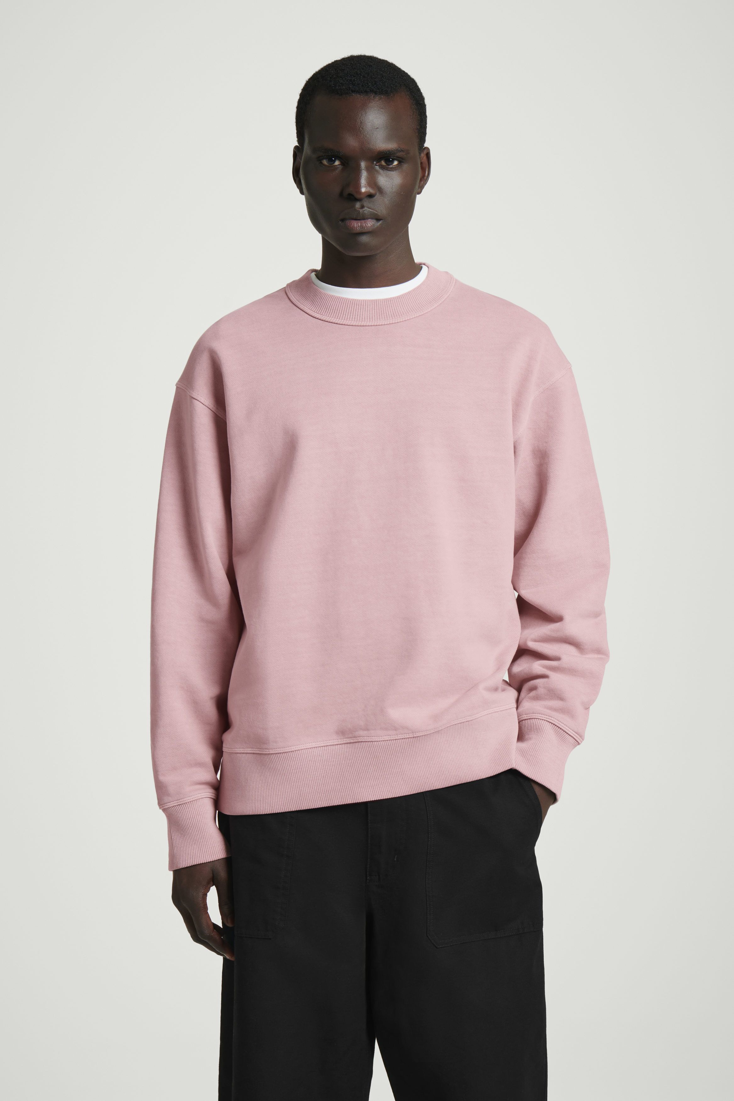 릴렉스 스웻셔츠 RELAXED WASHED-COTTON SWEATSHIRT 1216426010