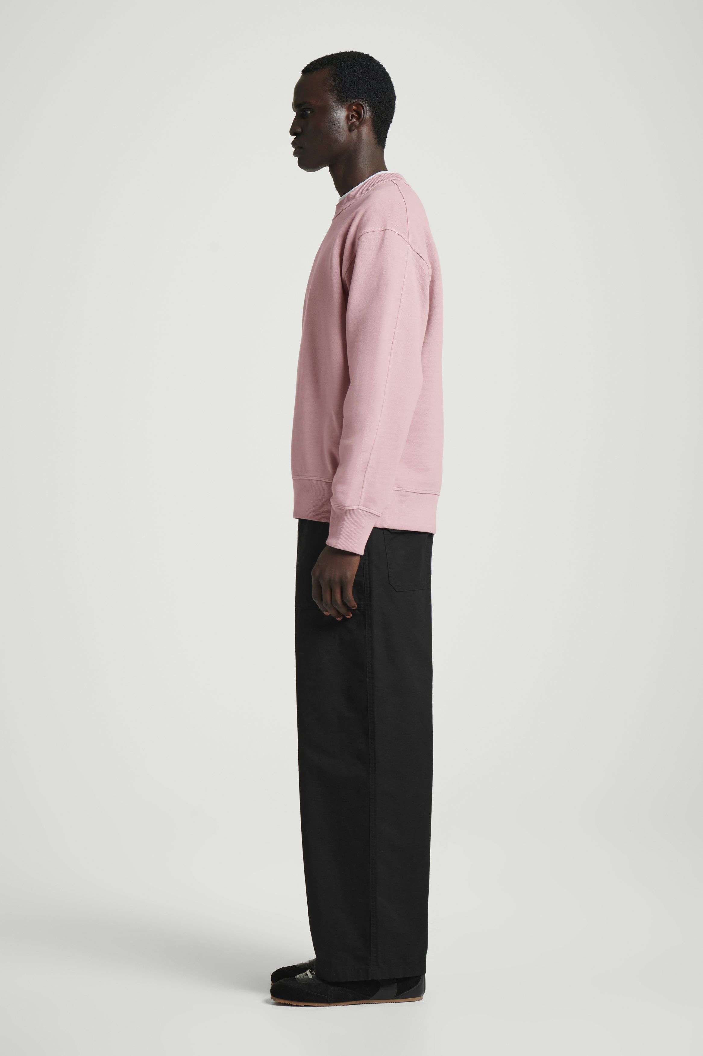 릴렉스 스웻셔츠 RELAXED WASHED-COTTON SWEATSHIRT 1216426010
