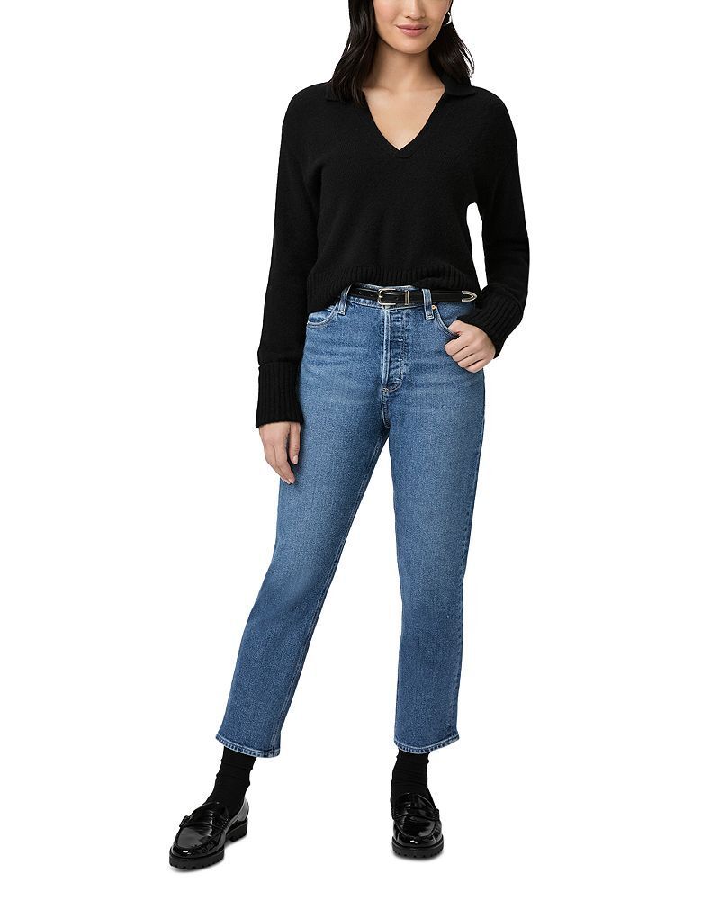 빌리 하이 크롭 데님 Billy High Rise Crop Jeans in Moonchild 5277446