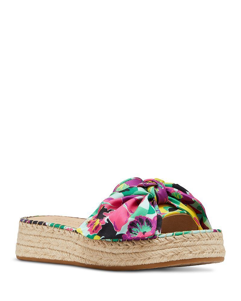 여성 에스파드류 샌들 Women's Lucie Tropical Foliage Espadrille Sandals 5134416