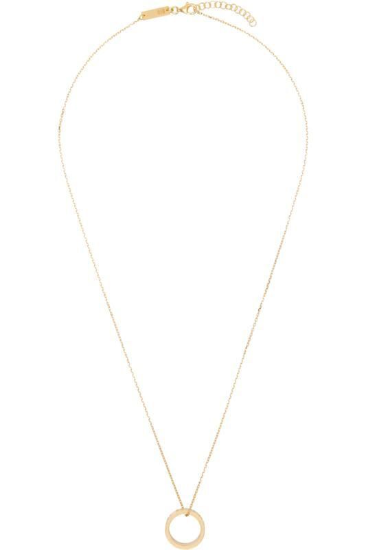 골드 반지 목걸이 Gold Numerical Ring Necklace 17256801