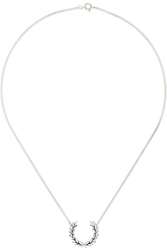 실버 목걸이 Silver Laurel Wreath Necklace 16760211