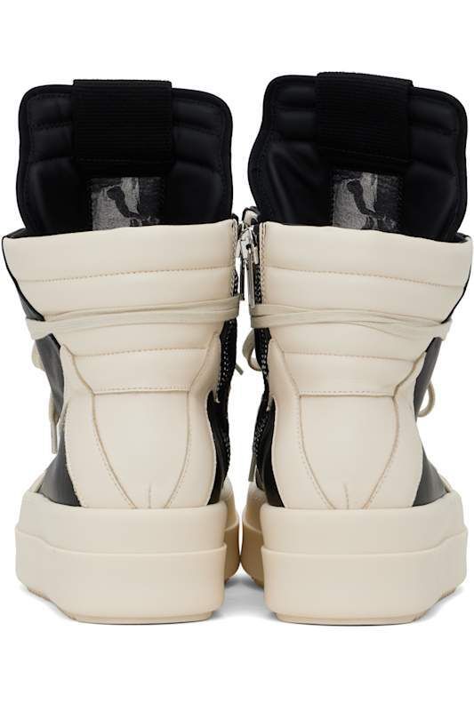 블랙 오프화이트 스니커즈 Black & Off-White Hollywood Mega Bumper Geobasket Sneakers 16870931