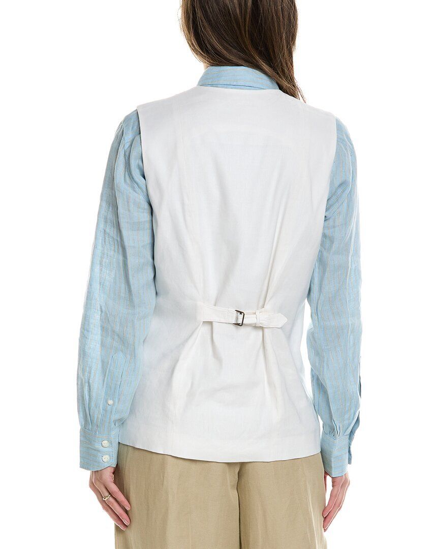 샬롯 베스트 rag & bone Charlotte Linen-Blend Vest 1411103945