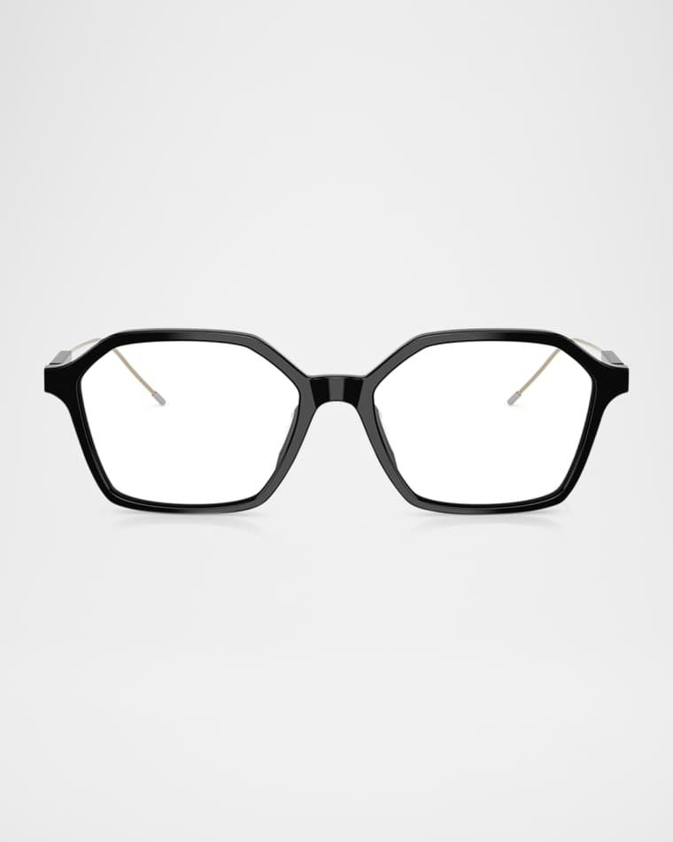 지오메트릭 블루 라이트 BC3009 Geometric Blue Light Glasses prod277380086BLACK