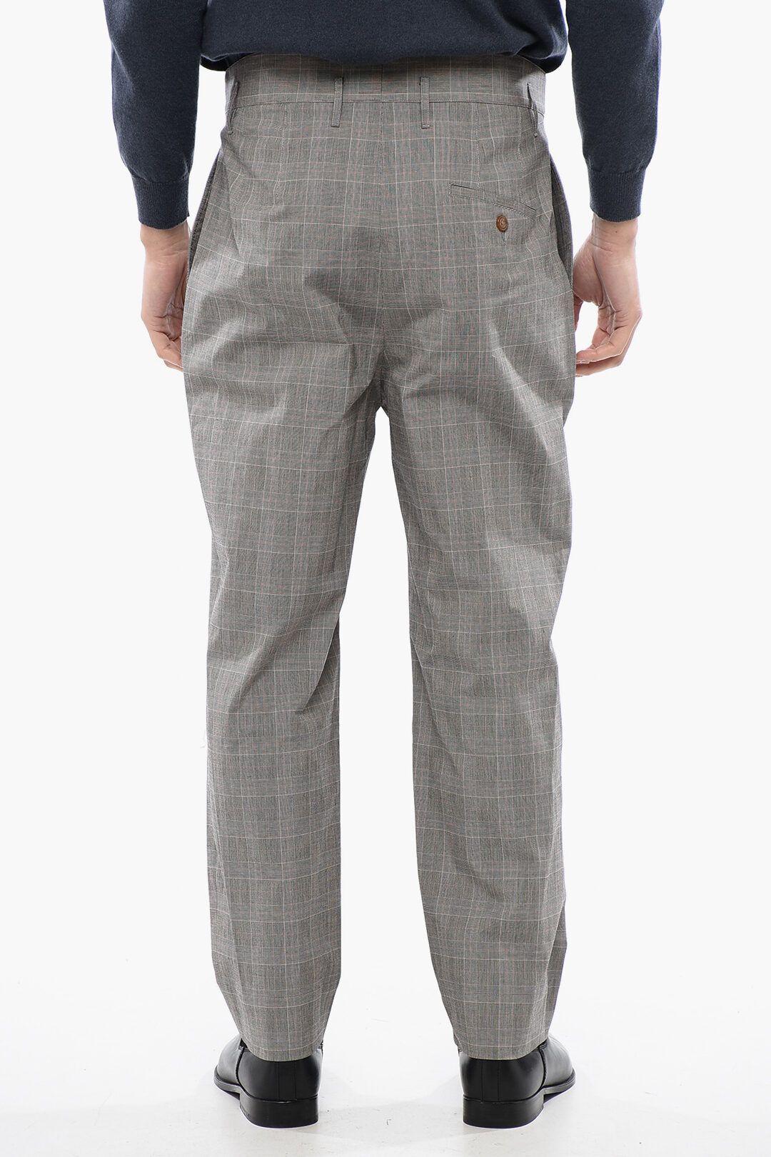 경량 코튼 크루즈 팬츠 오브 모티프 Lightweight Cotton CRUISE Pants with Prince of Wales Motif 628810