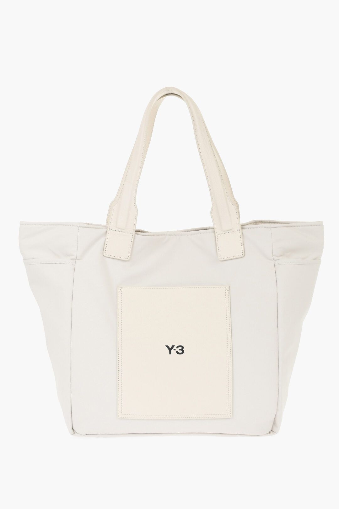 나일론 맥시 숄더 가방 텍스쳐드 가죽 디테일 Nylon Maxi Shoulder Bag with Textured Leather Detail 628681