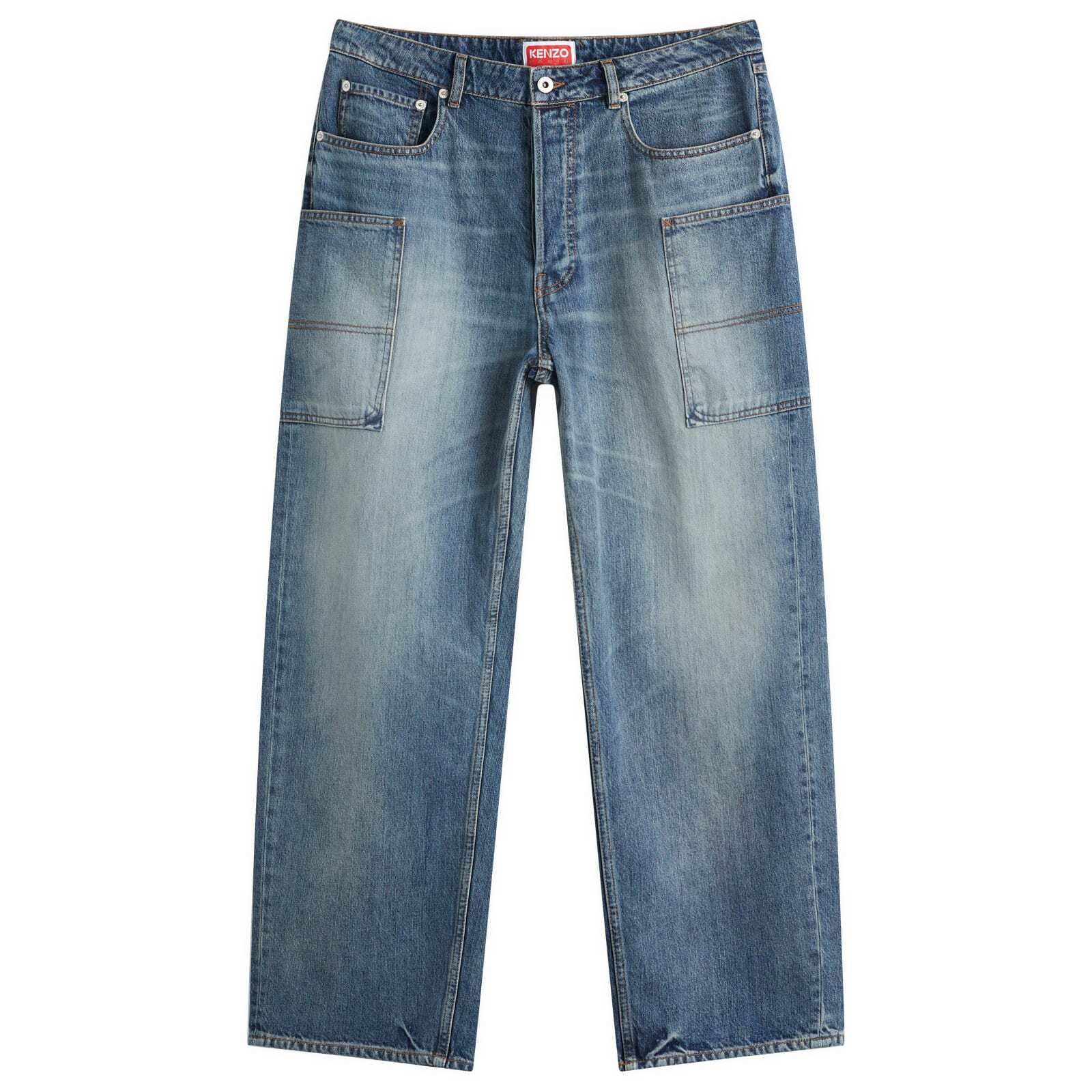 카고 핏 데님 Cargo Monkey Fit Jeans FF55DP4086I7-DS Medium Stone Blue