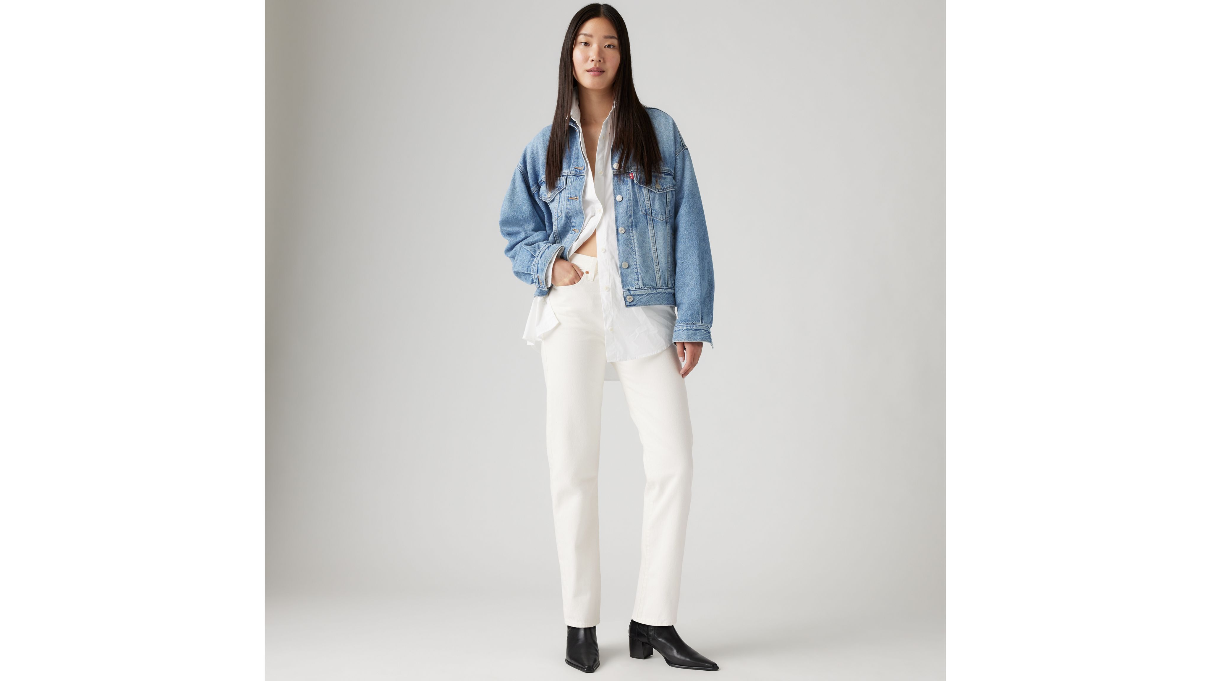 스트레이트 핏 여성 데님 Wedgie Straight Fit Women's Jeans 349640183