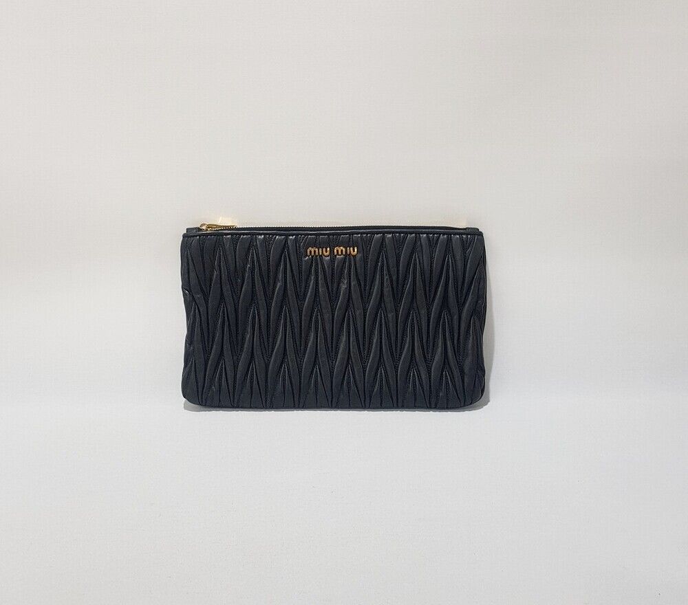 Miu Miu Matelasse Clutch Bag RP0354 124286901 | eBay