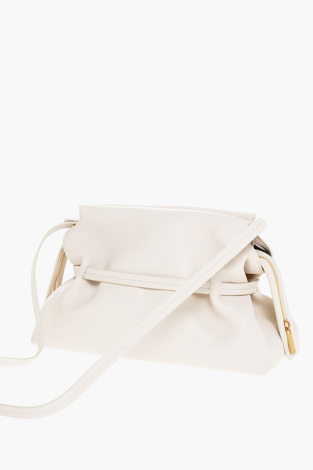 솔리드 컬러 가죽 클러치 Solid Color Leather Clutch 647148