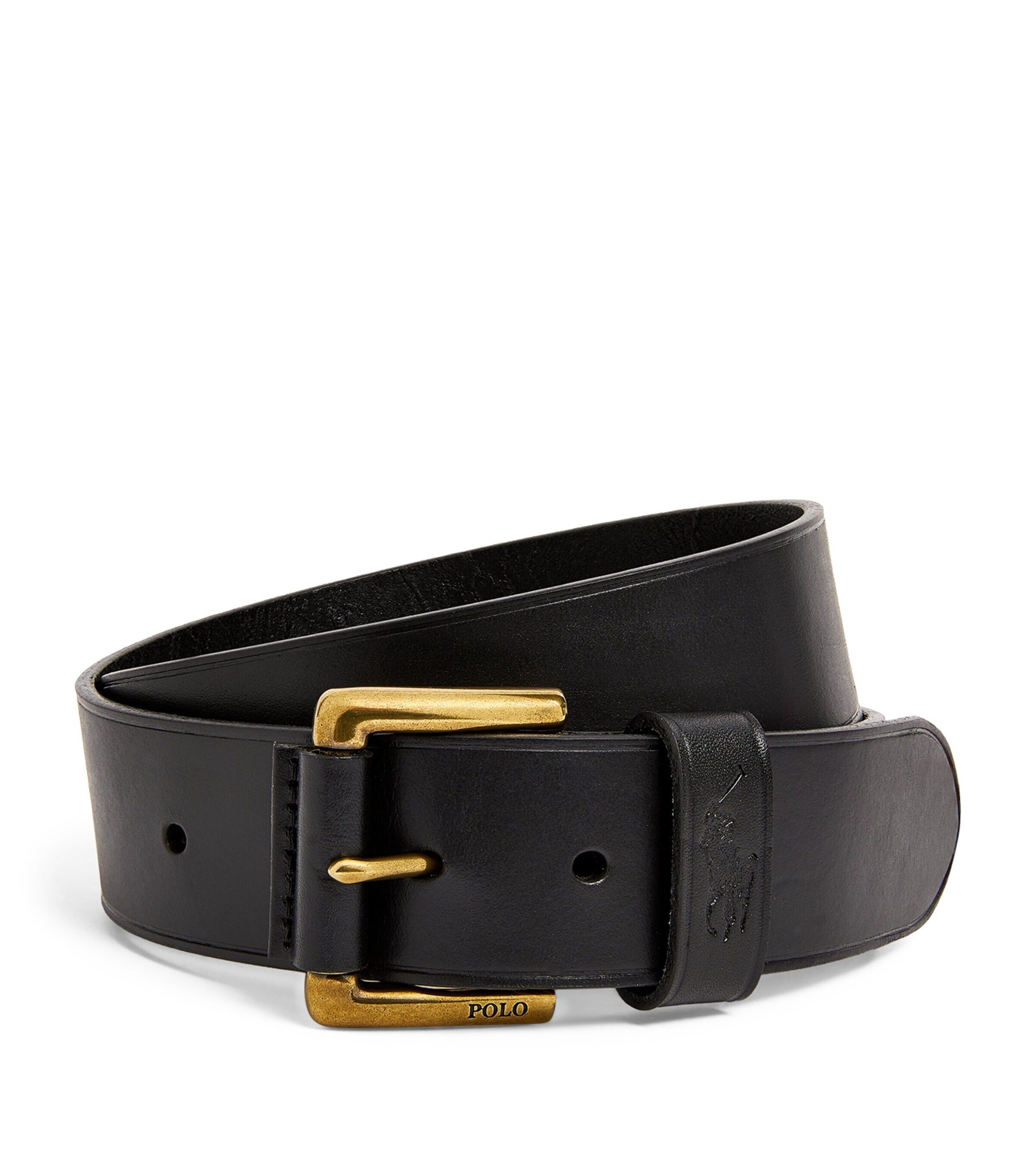 가죽 폴로 포니 벨트 Leather Polo Pony Belt 000000000007136500