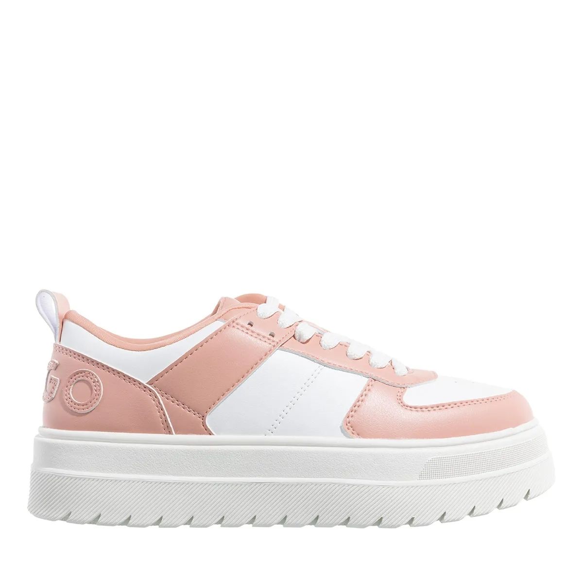 오픈 핑크 로우 스니커즈 Hugo Lyssa Tenn pubsk Open Pink                        Low-Top Sneaker A0479613