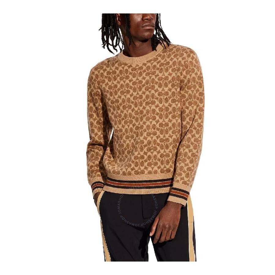 시그니처 롱 슬리브 스웨터 Signature Long Sleeve Sweater, Size X-Small Z-8TKWQ
