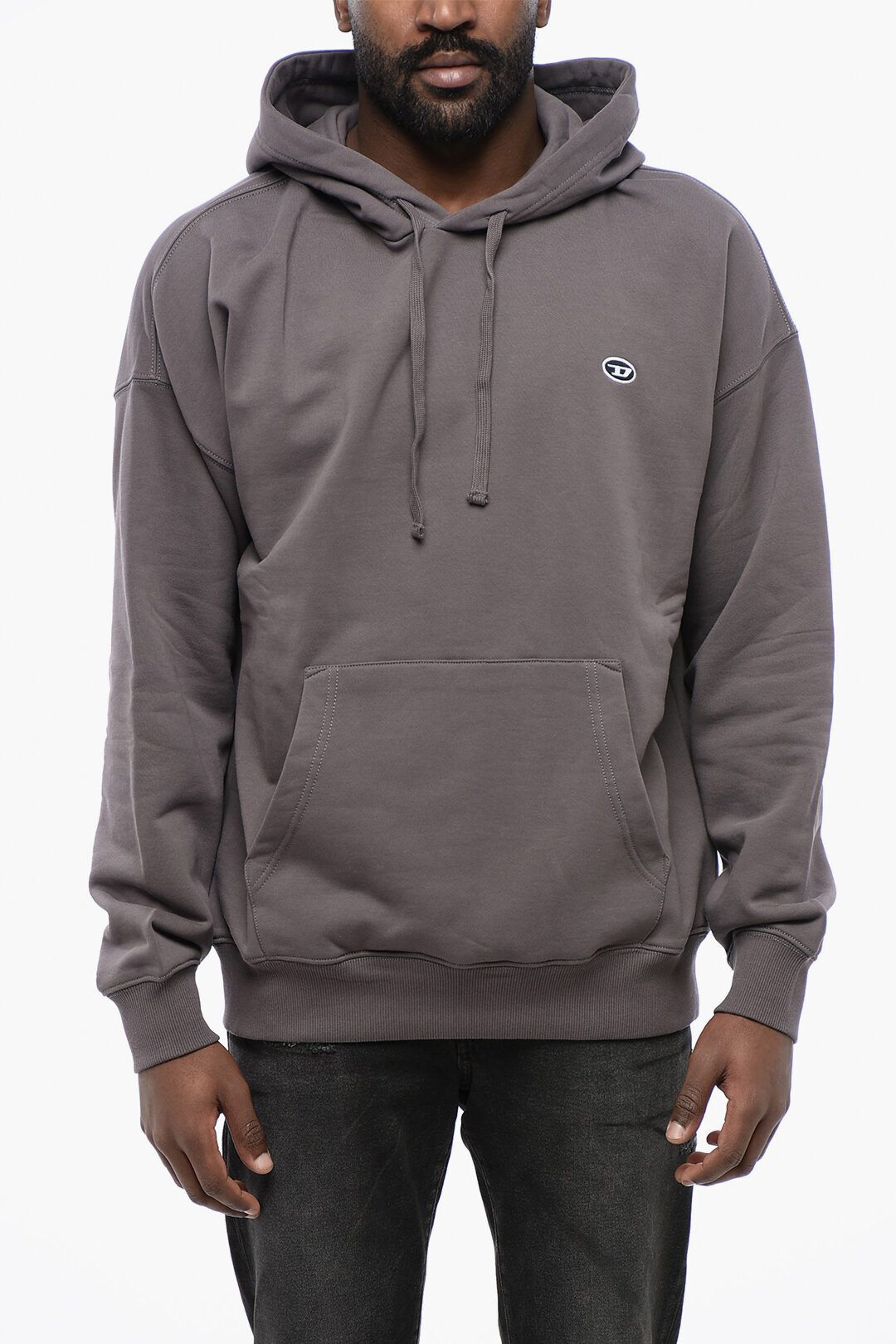 솔리드 컬러 후디 패치 포켓 Solid Color S-ROB-HOOD-DOVAL-PJ Hoodie with Patch Pocket 643997