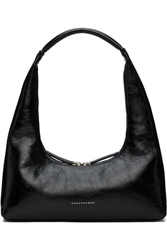 블랙 스트랩 숄더 가방 Black Integrated Strap Shoulder Bag 17420731