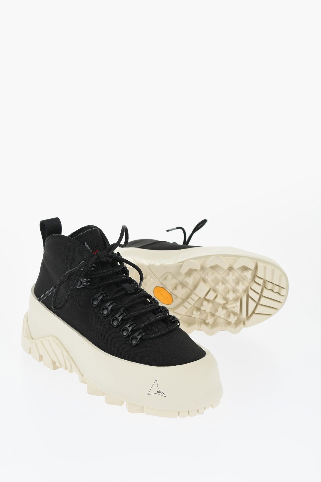 테크 하이킹 부츠 배색 솔 Tech Fabrich Hiking Boot with Vibram Contrasting Sole 628444